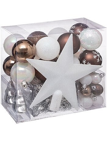 Ensemble de décorations pour sapin de Noël 44 pièces