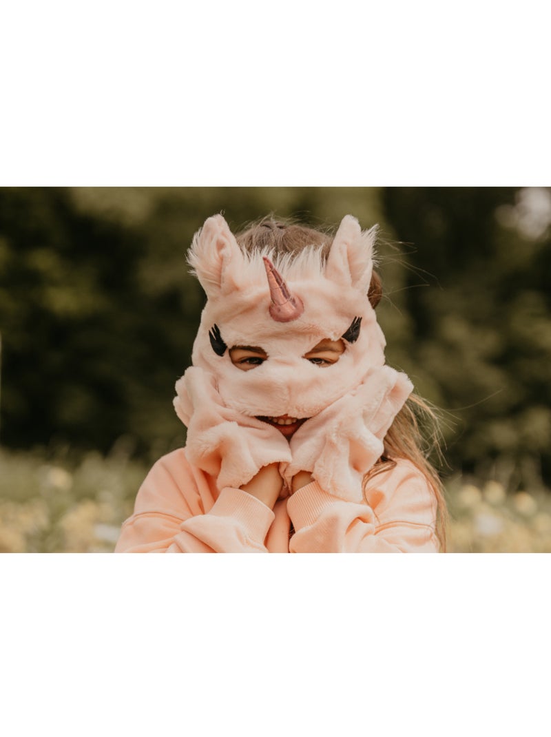 Ensemble de déguisement licorne rose - masque,gants et queue Multicolore - Kiabi