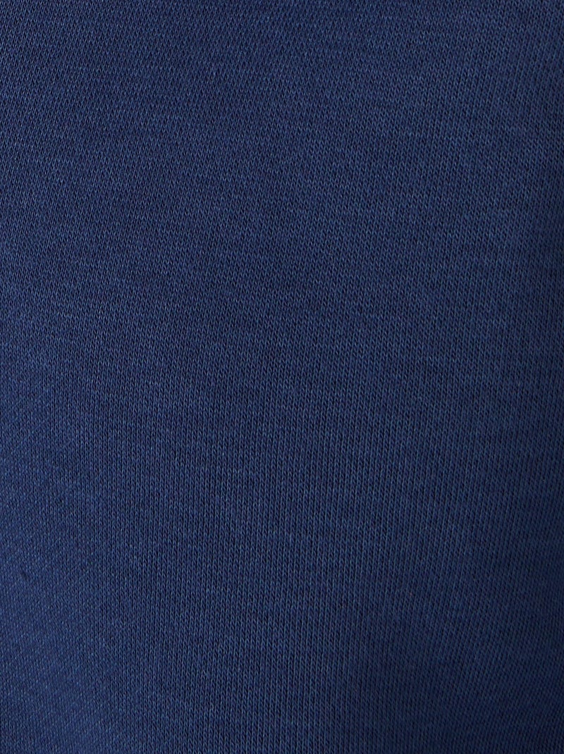 Ensemble de détente en molleton + T-shirt offert - Happy D. by Damart Bleu marine - Kiabi