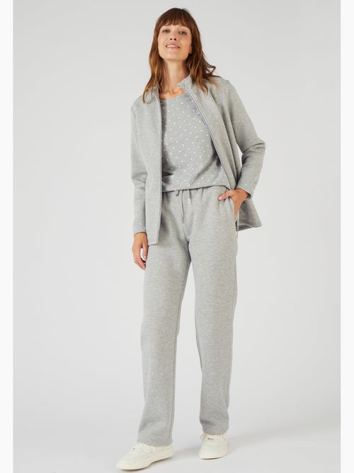 Ensemble de détente en molleton + T-shirt offert - Happy D. by Damart - Kiabi