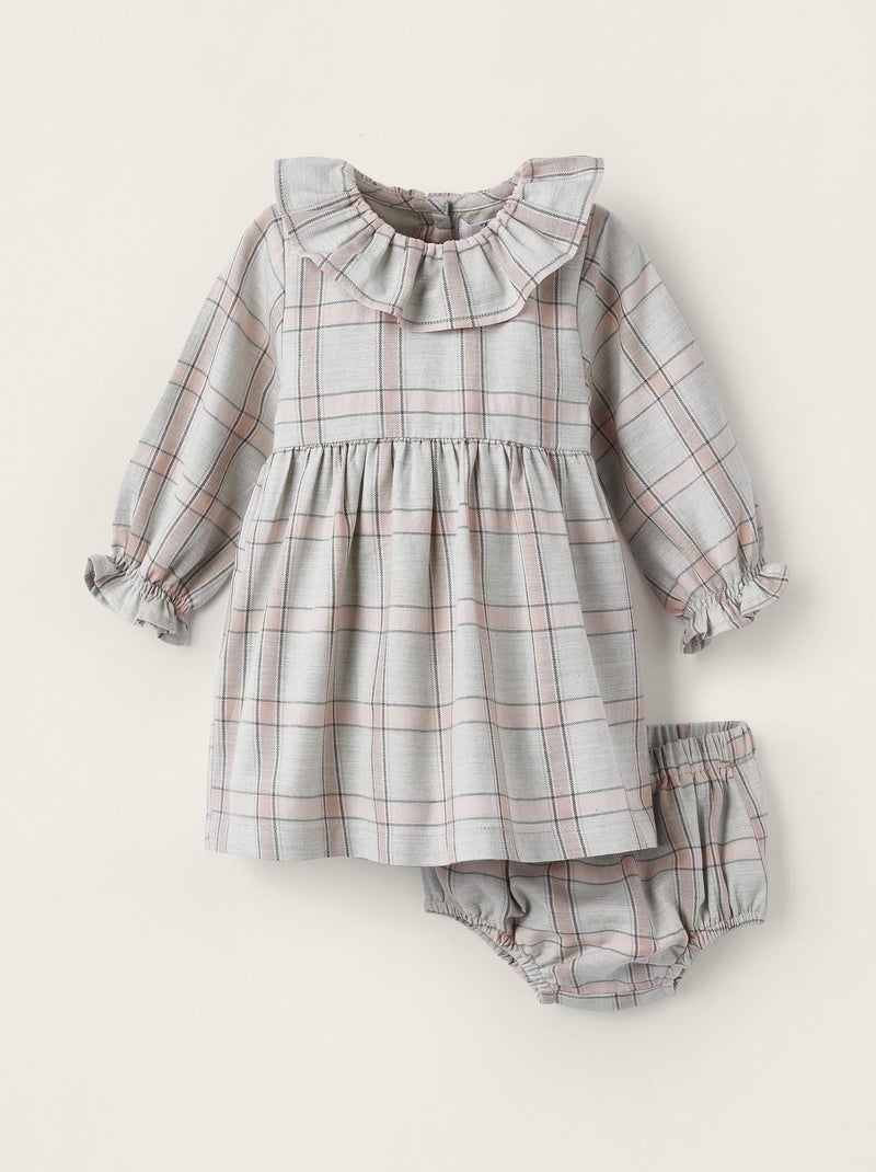 Ensemble de deux-pièces essential line 'Zippy' Gris clair - Kiabi