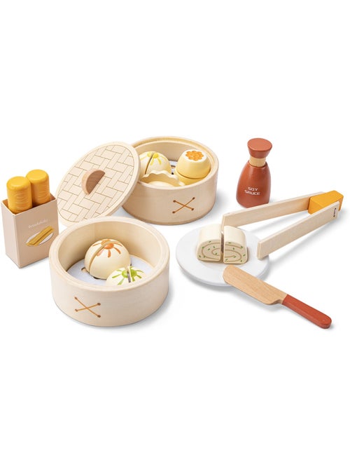Ensemble de Dim Sum en bois - Kiabi