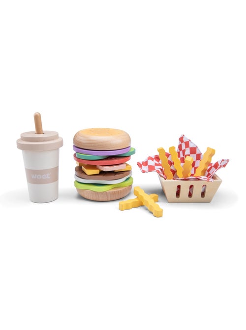 Ensemble de Fast Food en bois - Kiabi