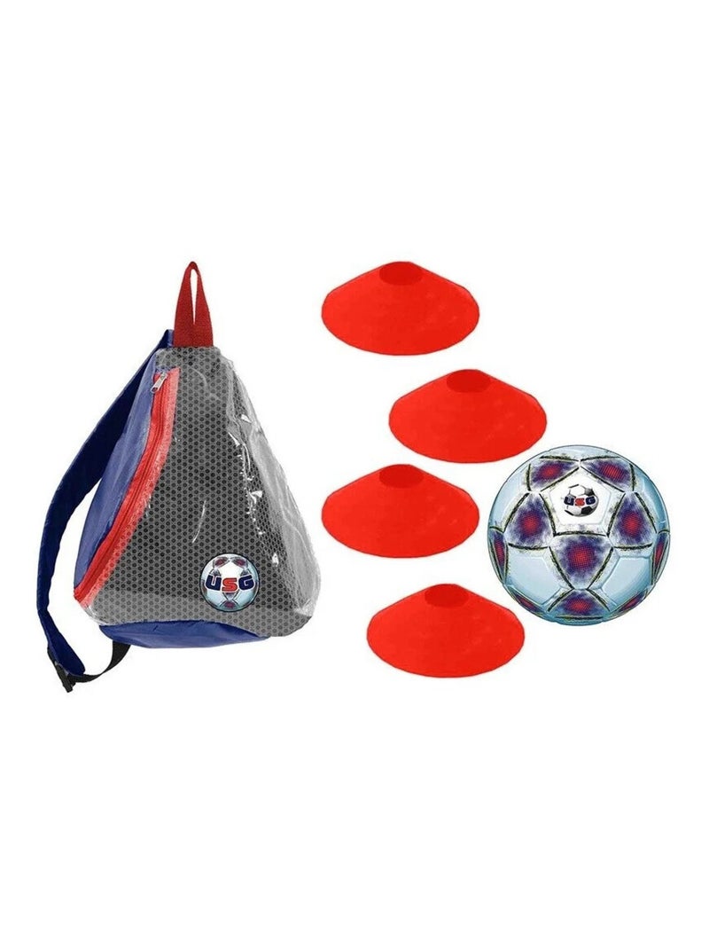 Ensemble De Foot Avec Ballon - Cdts Multicolore - Kiabi