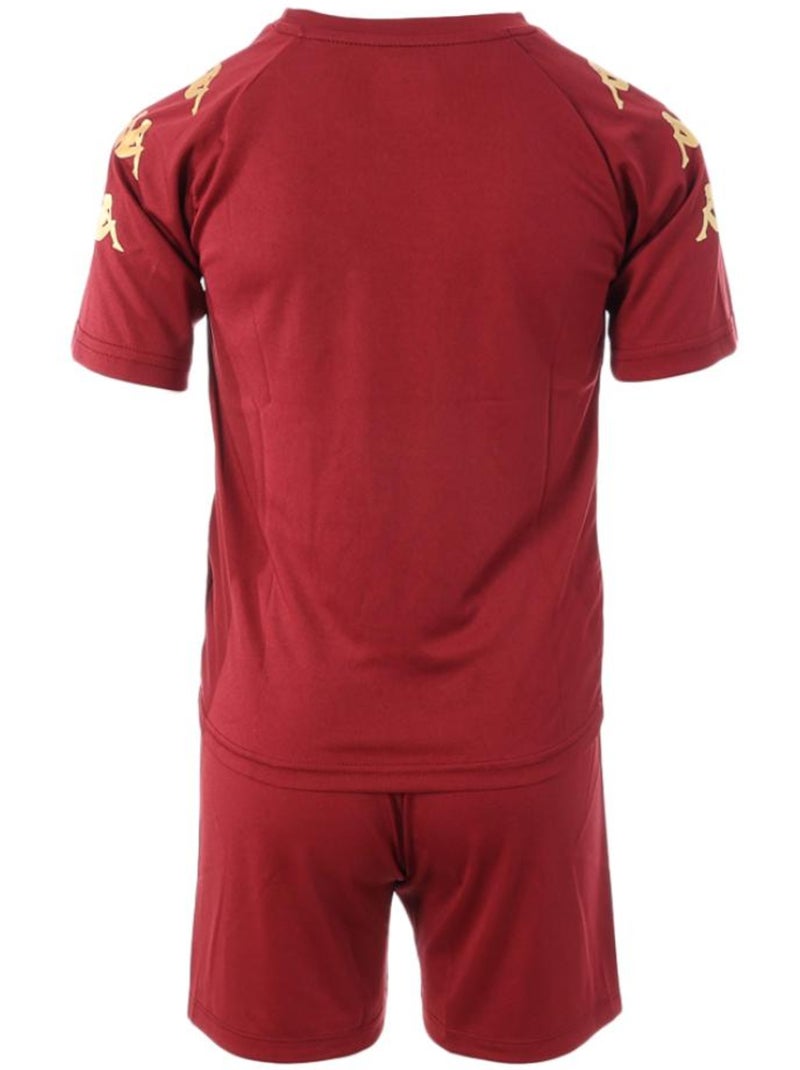 Ensemble de Football Garçon Kappa Rouge - Kiabi