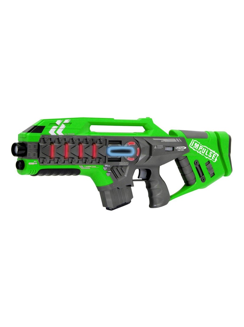 Ensemble de Fusils Laser Impulse Bleu et Vert pour Enfants Vert - Kiabi