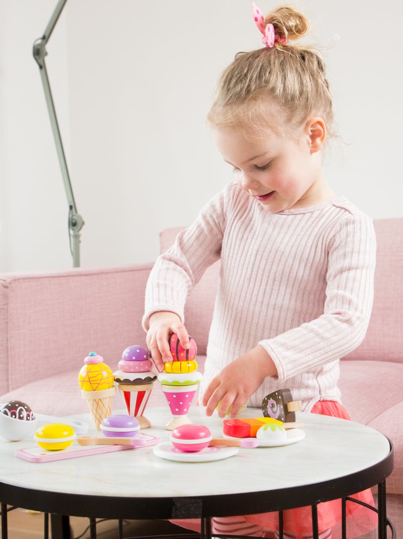 Ensemble de glaces Blanc - Kiabi