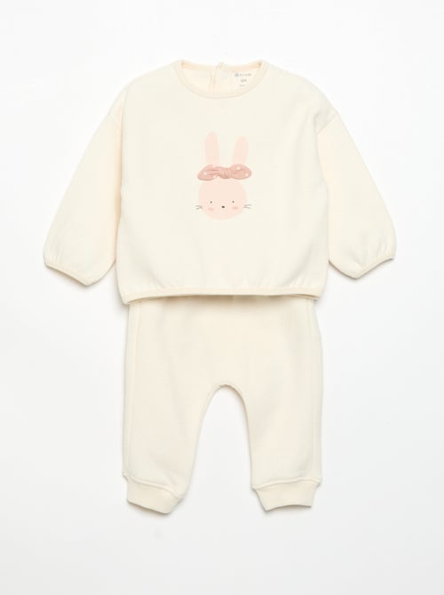 Ensemble de jogging 2 pièces - Sweat + pantalon - Kiabi
