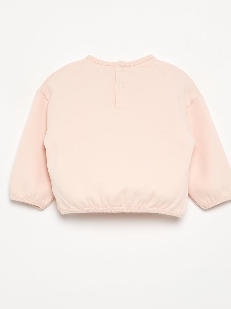 Ensemble de jogging 2 pièces - Sweat + pantalon Rose - Kiabi
