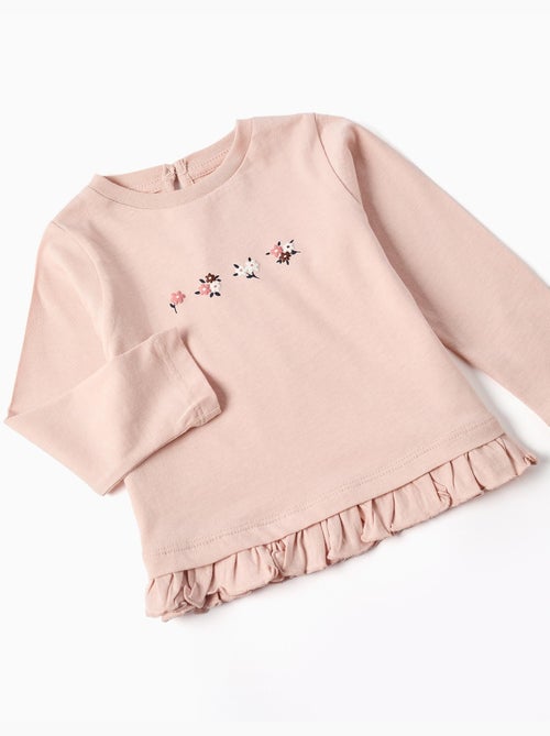 Ensemble de jogging 3 pièces en coton avec imprimé floral - Kiabi Ensemble de jogging 3 pièces en coton avec imprimé floral - Kiabi