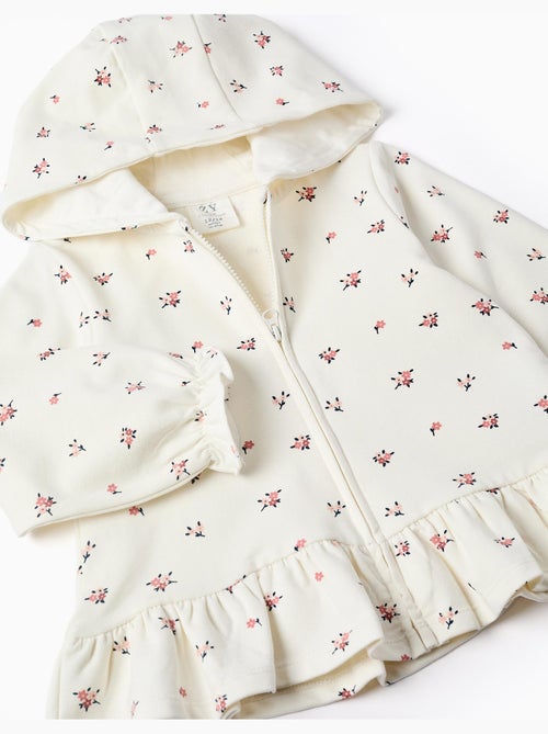 Ensemble de jogging 3 pièces en coton avec imprimé floral - Kiabi Ensemble de jogging 3 pièces en coton avec imprimé floral - Kiabi