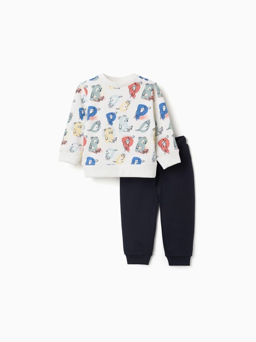 Ensemble de jogging avec lettres imprimées - Kiabi Ensemble de jogging avec lettres imprimées - Kiabi