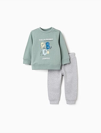 Ensemble de jogging avec lettres imprimées