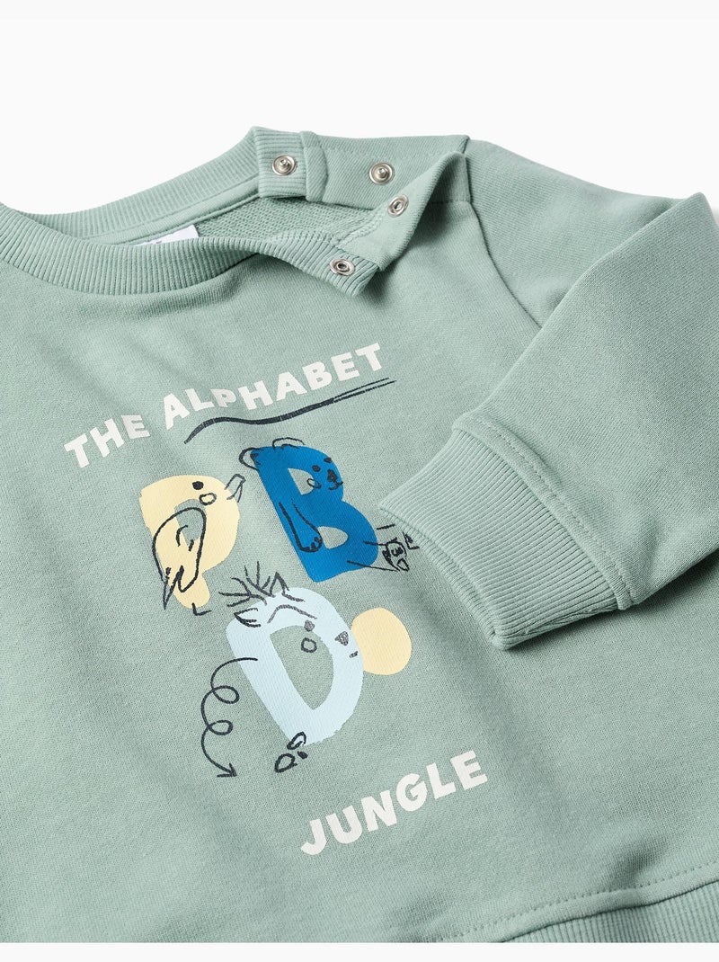 Ensemble de jogging avec lettres imprimées Vert - Kiabi