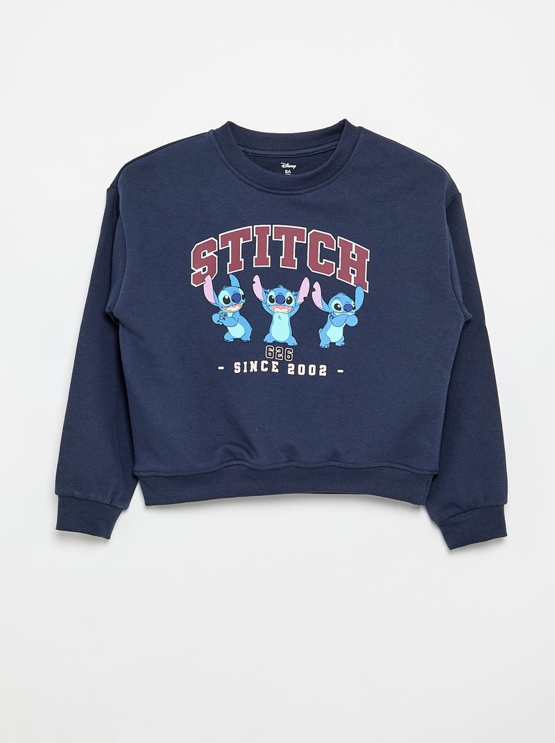 Ensemble de jogging 'Disney' en molleton non gratté (french terry) - 2 pièces : sweat + pantalon Bleu - Kiabi