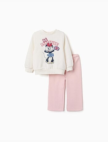 Ensemble de jogging en coton avec imprimé minnie
