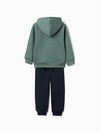 Ensemble de jogging en coton peigné avec imprimé art