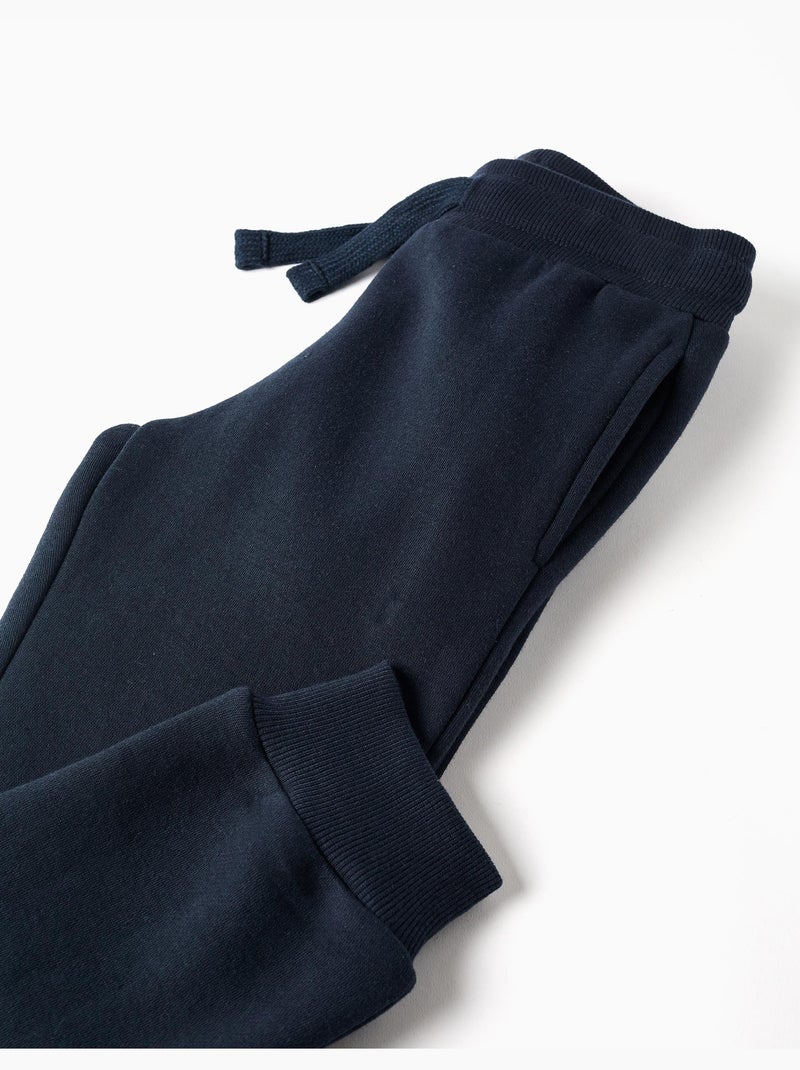 Ensemble de jogging en coton peigné avec imprimé art Vert foncé - Kiabi
