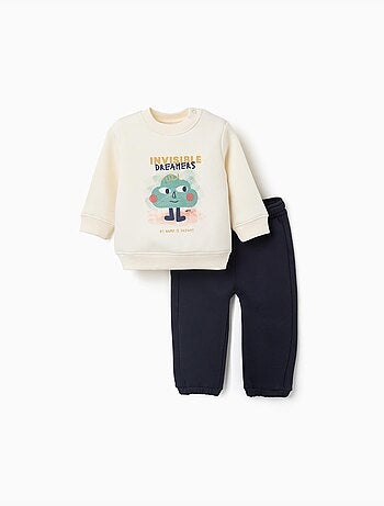 Ensemble de jogging en coton peigné avec imprimé dreamers