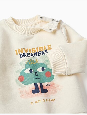 Ensemble de jogging en coton peigné avec imprimé dreamers