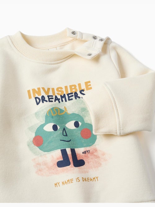 Ensemble de jogging en coton peigné avec imprimé Dreamers - Kiabi