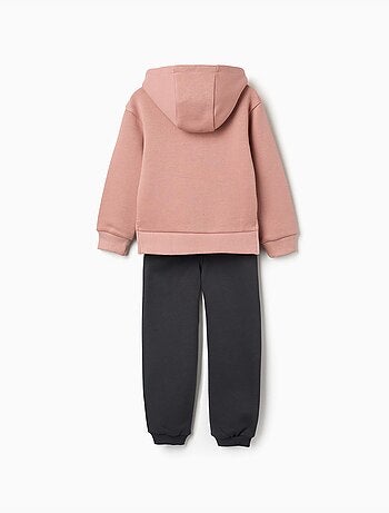 Ensemble de jogging en coton peigné avec imprimé fleur