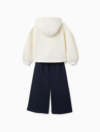 Ensemble de jogging en coton peigné avec imprimé floral