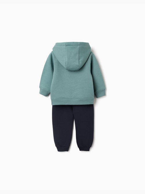 Ensemble de jogging en coton peigné avec imprimé - Kiabi