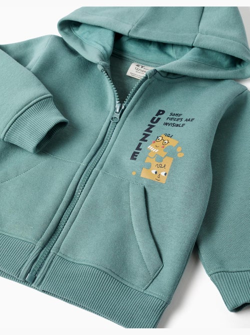Ensemble de jogging en coton peigné avec imprimé - Kiabi