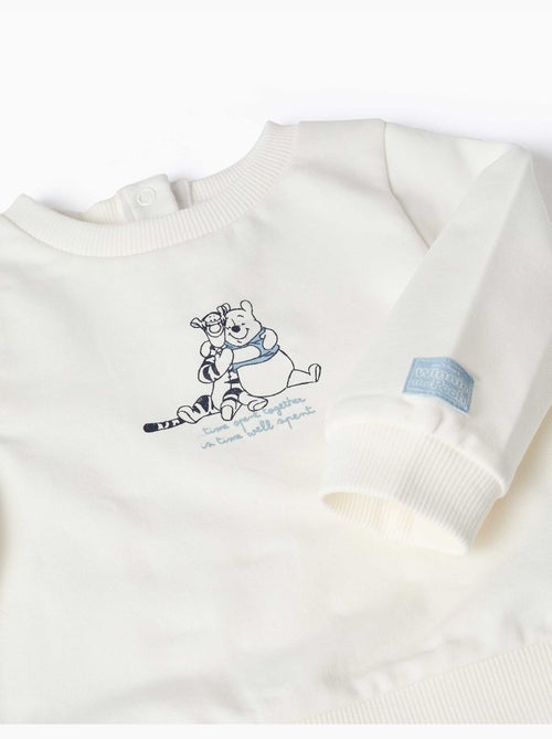 Ensemble de jogging en coton peigné avec imprimé winnie l'ourson - Kiabi Ensemble de jogging en coton peigné avec imprimé winnie l'ourson - Kiabi