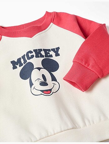 Ensemble de jogging en coton peigné avec mickey