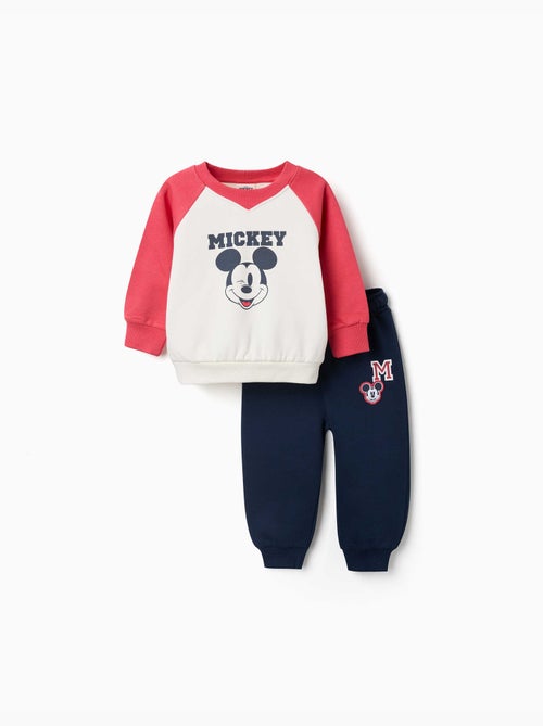 Ensemble de jogging en coton peigné avec mickey - Kiabi Ensemble de jogging en coton peigné avec mickey - Kiabi