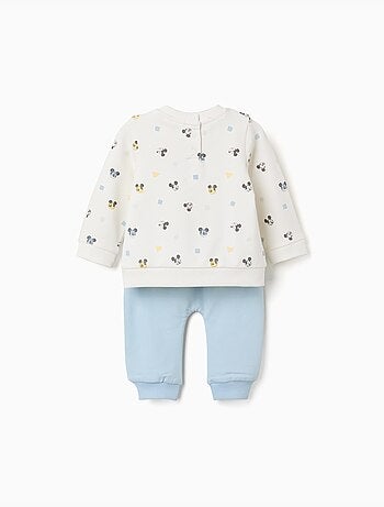 Ensemble de jogging en coton peigné avec motif mickey