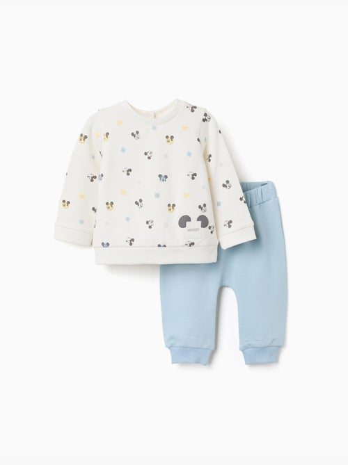 Ensemble de jogging en coton peigné avec motif Mickey - Kiabi Ensemble de jogging en coton peigné avec motif Mickey - Kiabi