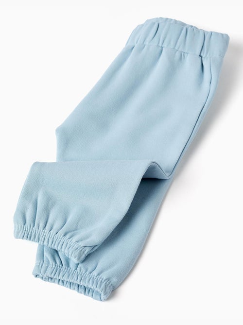 Ensemble de jogging en coton peigné avec volants - Kiabi