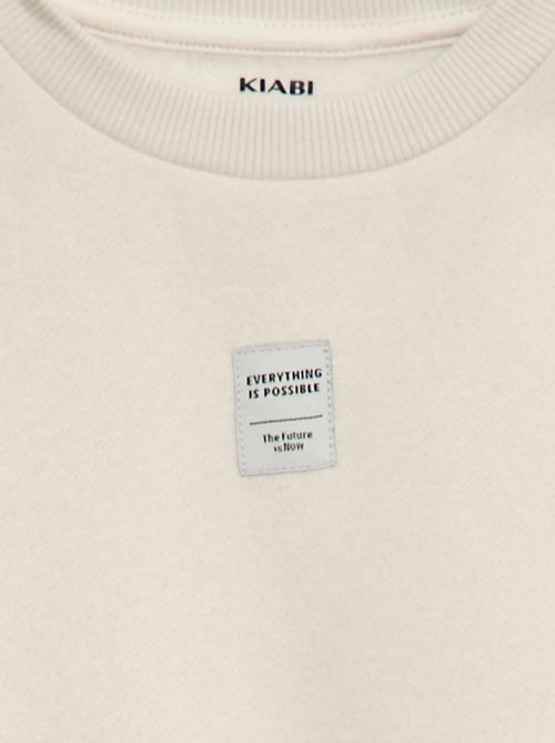 Ensemble de jogging en molleton gratté sweat + pantalon - 2 pièces - Kiabi