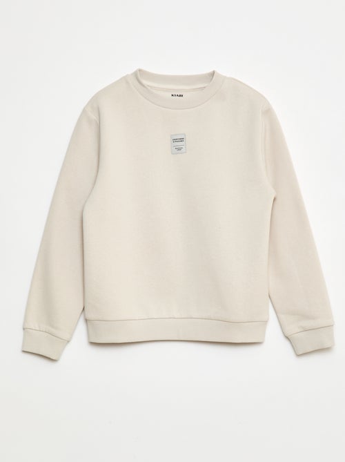 Ensemble de jogging en molleton gratté sweat + pantalon - 2 pièces - Kiabi