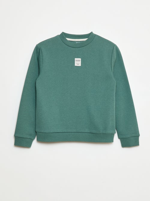 Ensemble de jogging en molleton gratté sweat + pantalon - 2 pièces - Kiabi