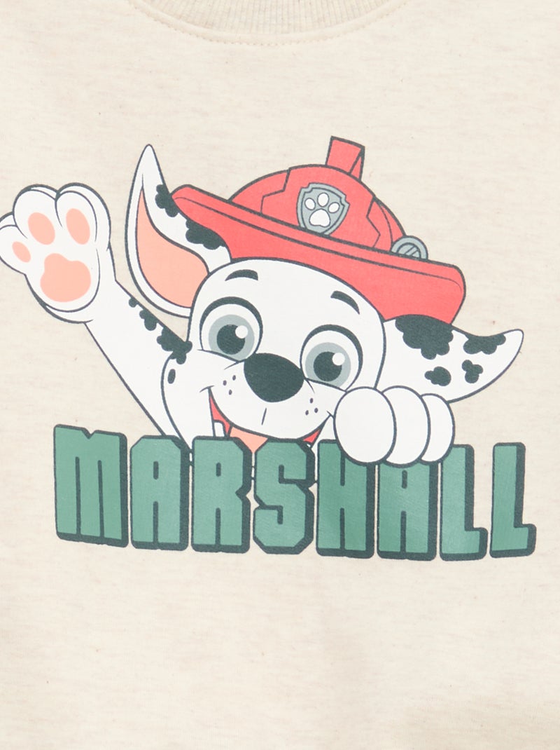 Ensemble de jogging en molleton 'Pat 'Patrouille' - 2 pièces Beige - Kiabi