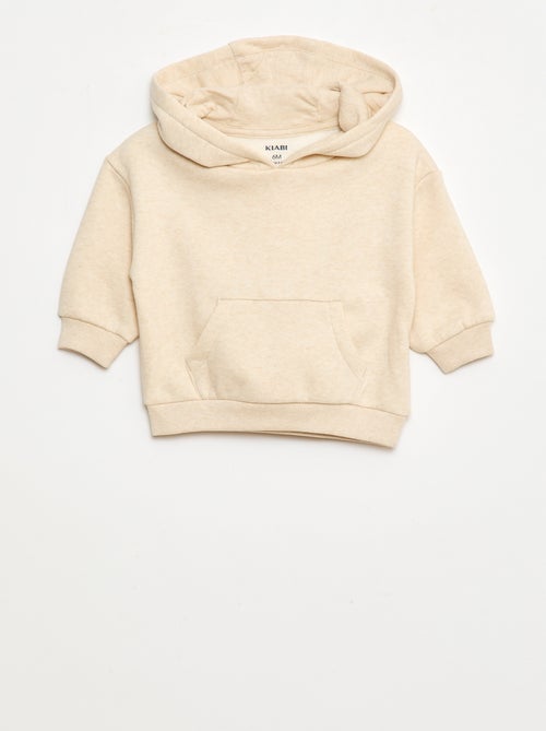 Ensemble de jogging en molleton uni sweat + pantalon - 2 pièces - Kiabi