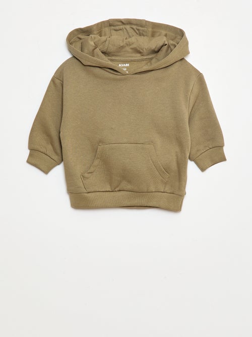 Ensemble de jogging en molleton uni sweat + pantalon - 2 pièces - Kiabi