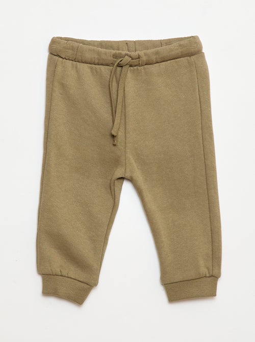 Ensemble de jogging en molleton uni sweat + pantalon - 2 pièces - Kiabi