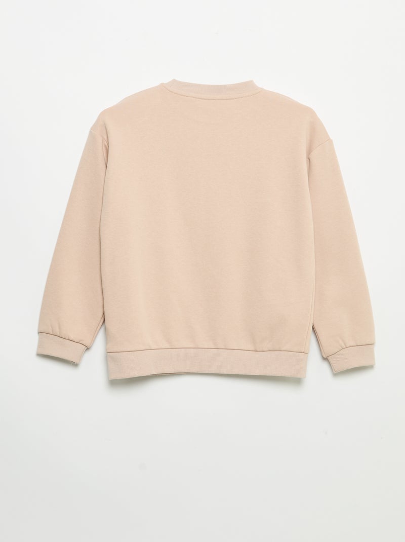 Ensemble de jogging 'Marvel' - 2 pièces + sweat + pantalon Beige - Kiabi