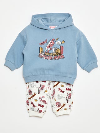 Ensemble de jogging 'Marvel' sweat à capuche + pantalon - 2 pièces