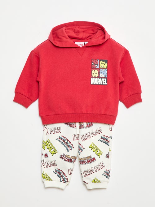 Ensemble de jogging 'Marvel' sweat à capuche + pantalon - 2 pièces - Kiabi