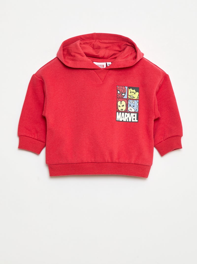 Ensemble de jogging 'Marvel' sweat à capuche + pantalon - 2 pièces Rouge - Kiabi