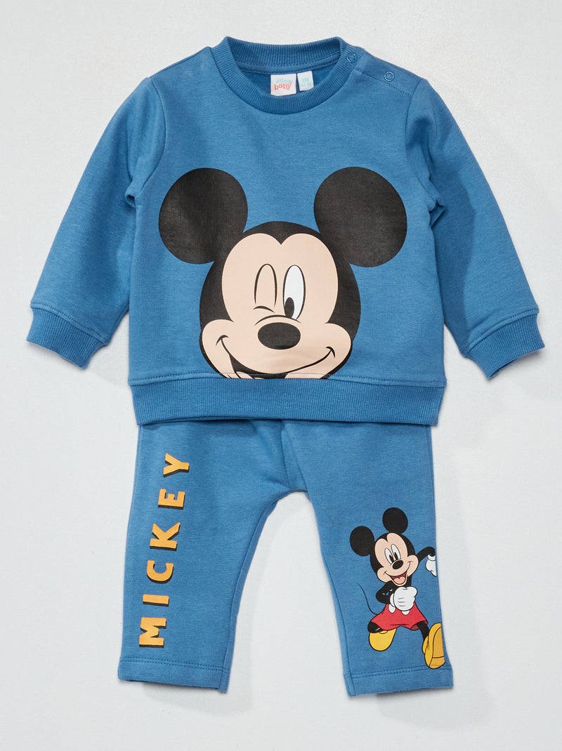 Ensemble de jogging 'Mickey' 'Disney' bleu - Kiabi