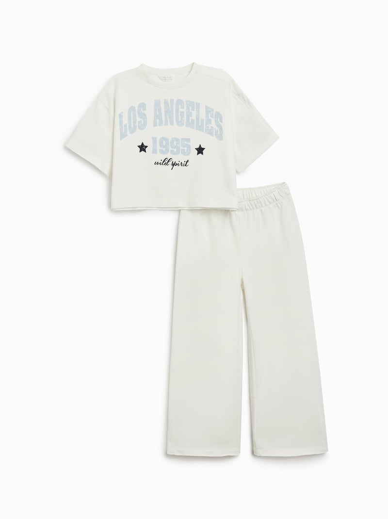 Ensemble de jogging MO Fashion Blanc - Kiabi