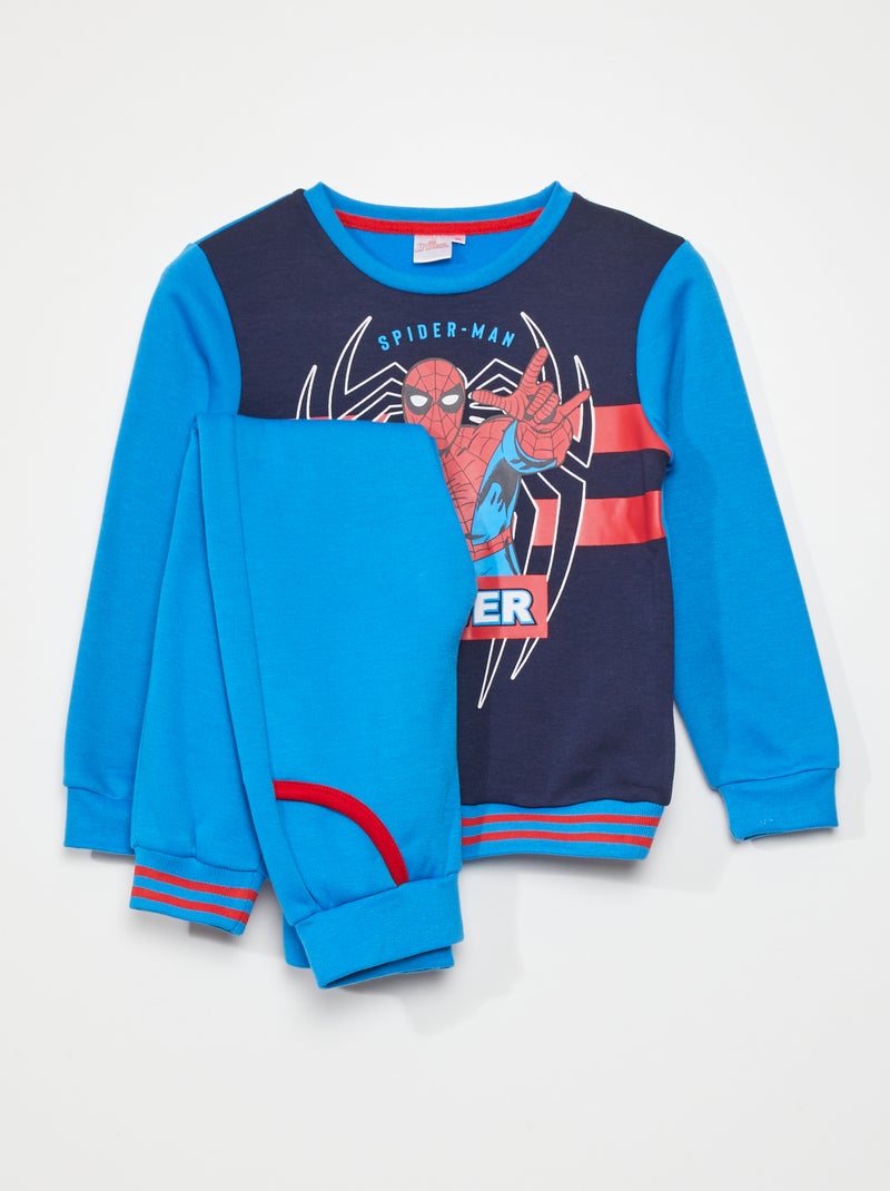 Ensemble de jogging 'Spider-Man' 'Marvel' - 2 pièces bleu - Kiabi