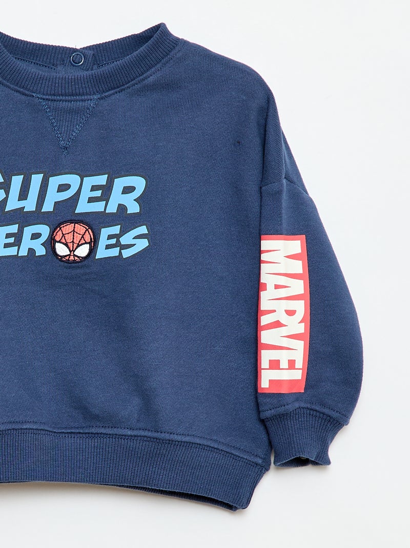 Ensemble de jogging 'Spider-Man' 'Marvel' - 2 pièces Bleu - Kiabi